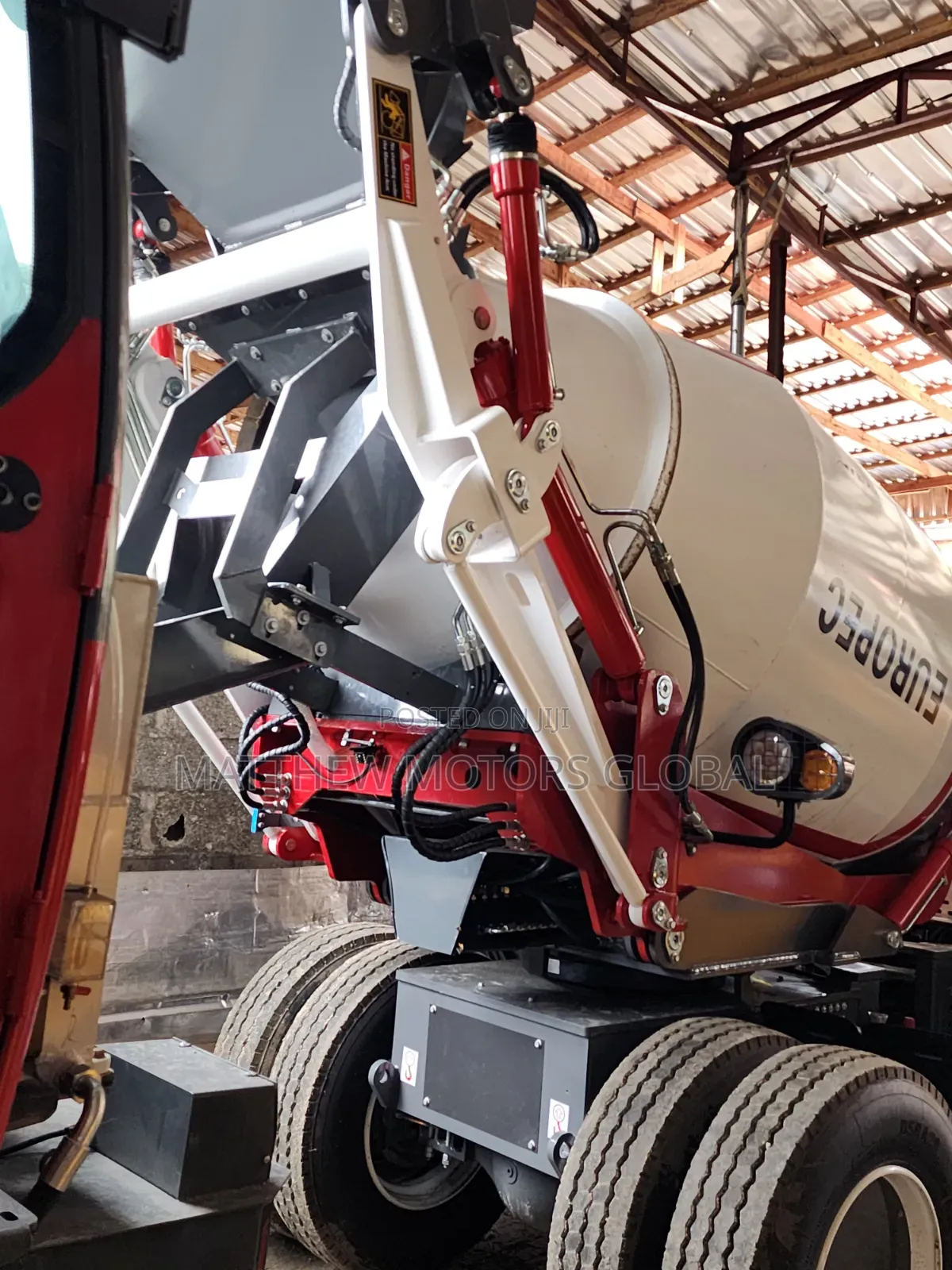 Brand New 7.5 Cubic Nobile Self Loader Concrete Mixer