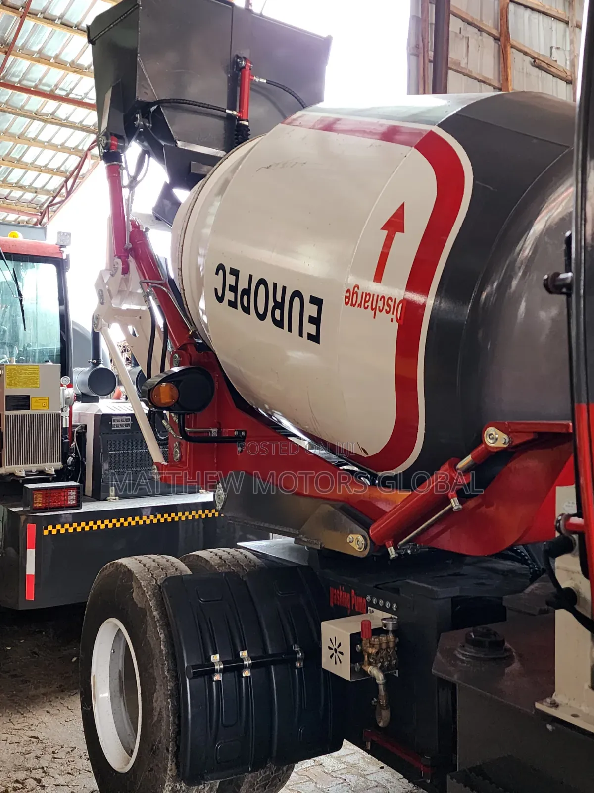 Brand New 7.5 Cubic Nobile Self Loader Concrete Mixer