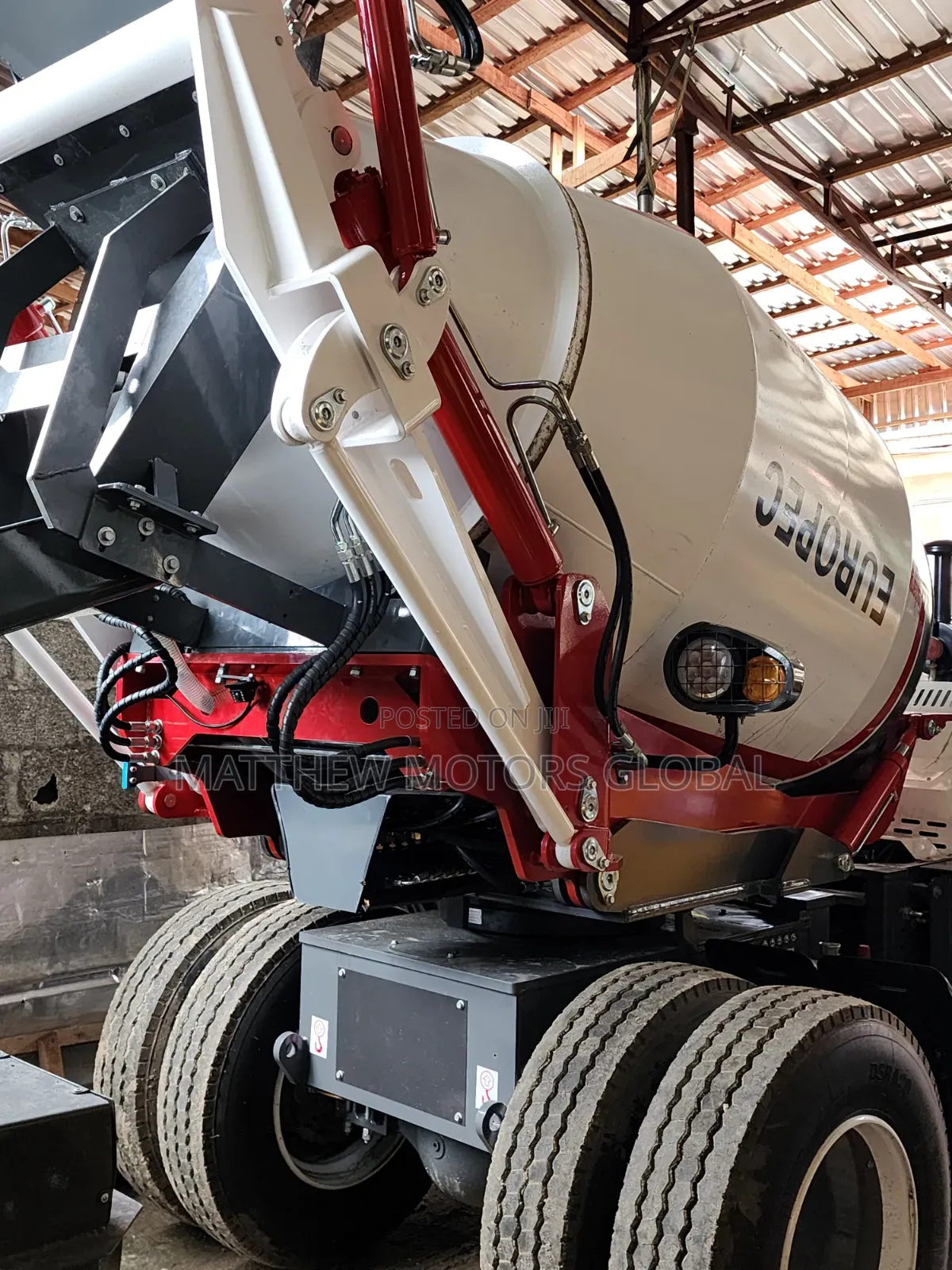 Brand New 7.5 Cubic Nobile Self Loader Concrete Mixer