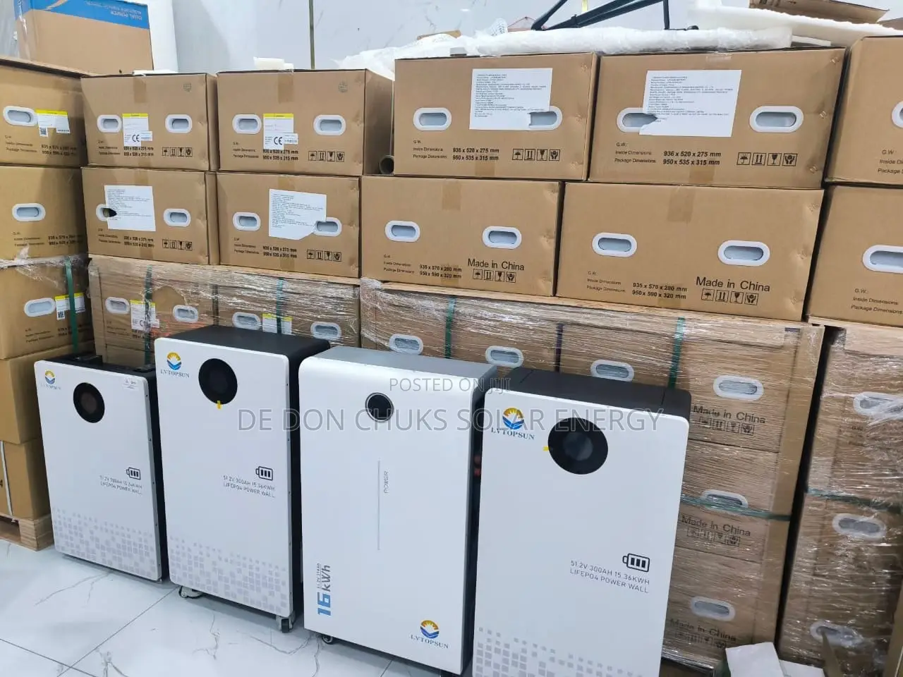 16kwh Lvtopsun Lithium Battery (G4)