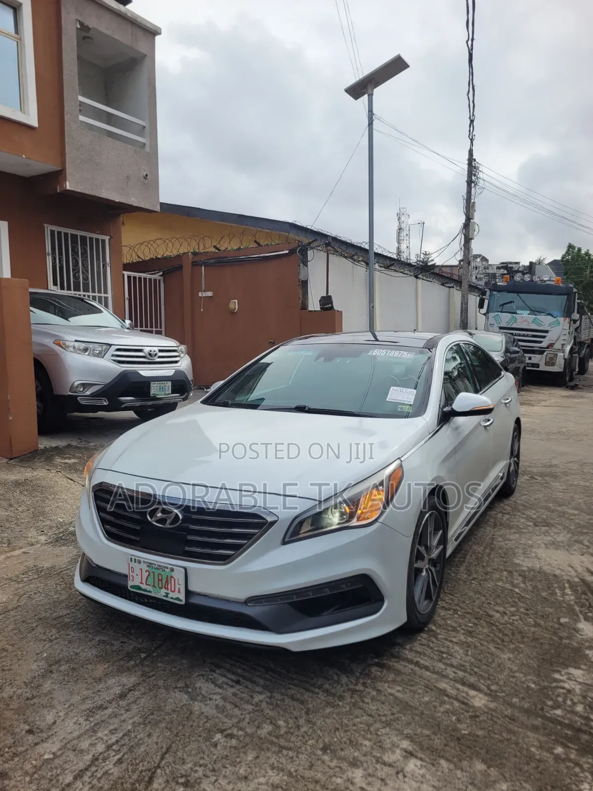 Hyundai Sonata 2015 White