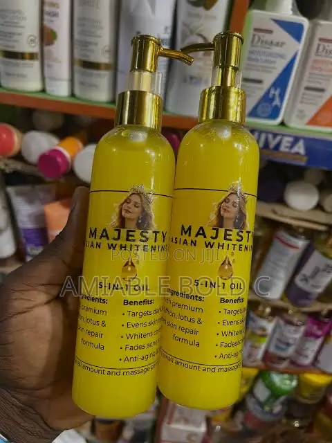 Majesty Asian Whitening 5 in 1 Body Oil