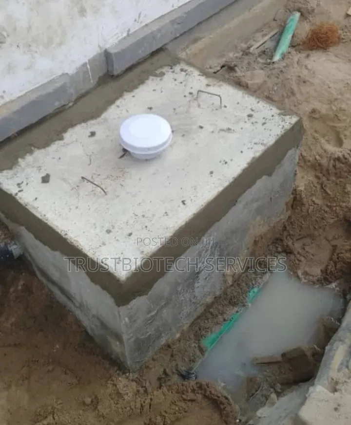 Modern Bio Digester Toilet Soakaway