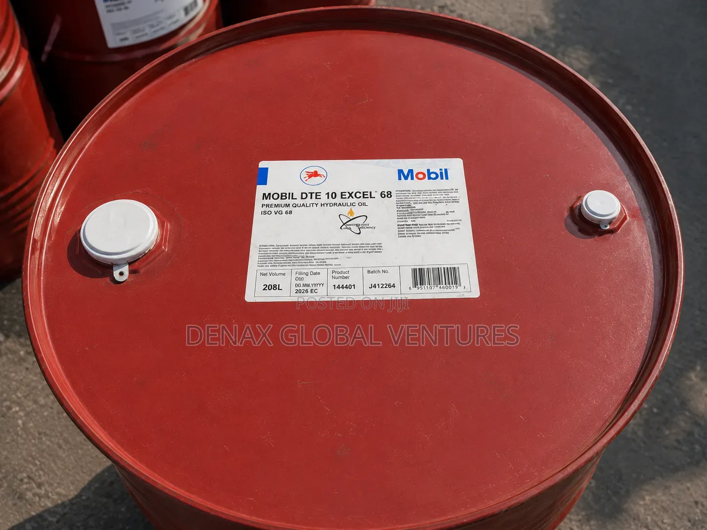 Mobil Dte 10 Excel 68 Hydraulic 208l