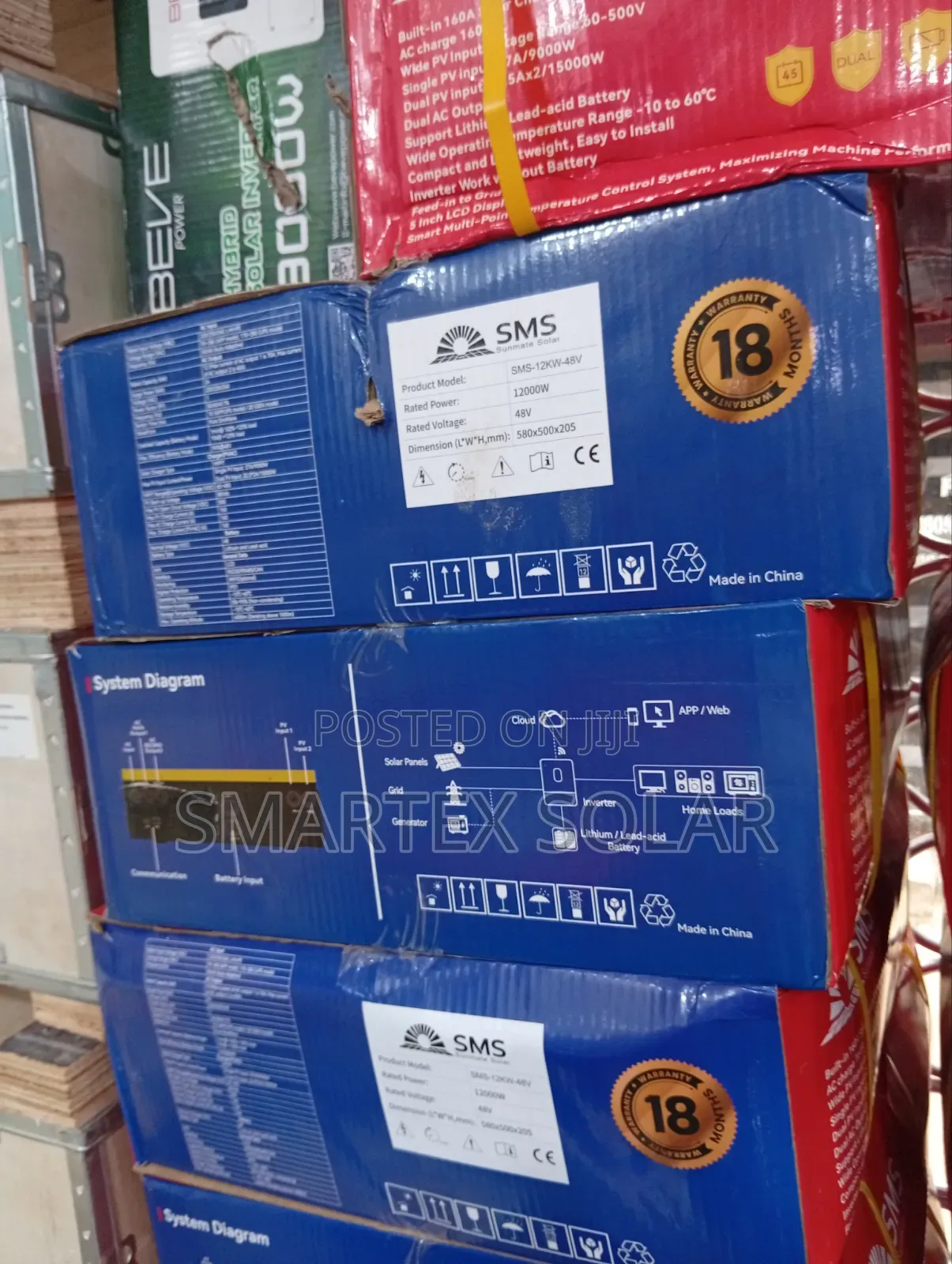 12kva SMS Hybrid Inverter