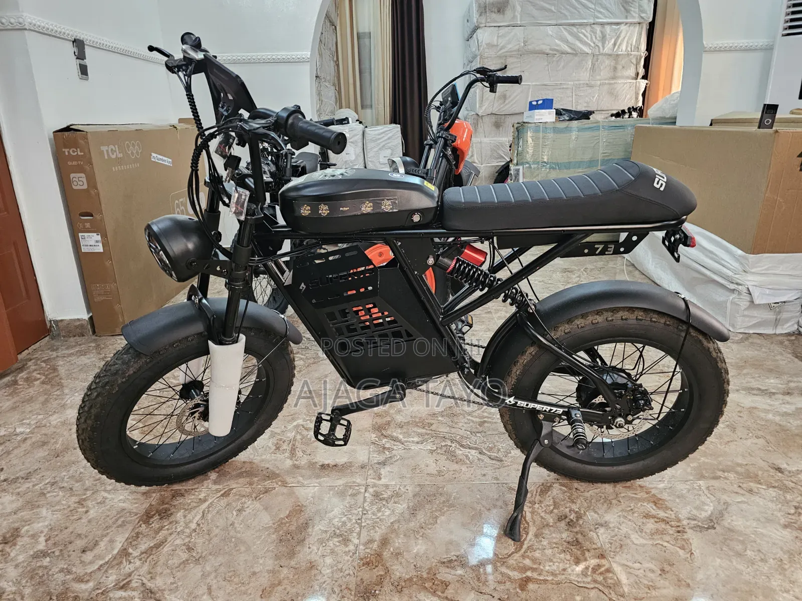 New Motorcycle 2025 Black