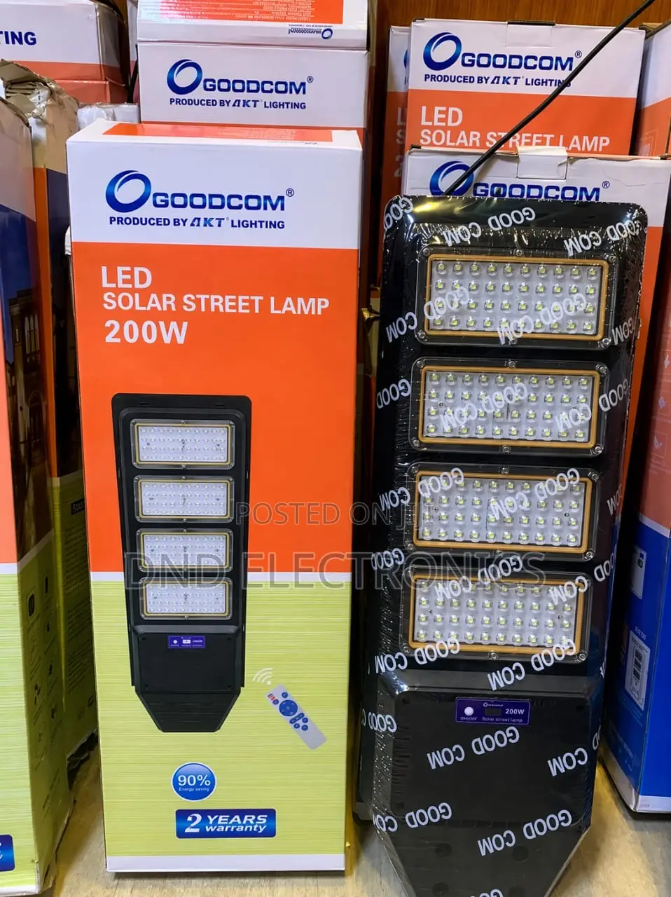 200w Good Com Solar Street Lights