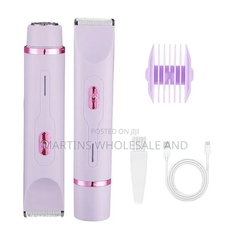 Electric Shaver Is a 2-in-1 Tool Designed for Painless Hair Removal