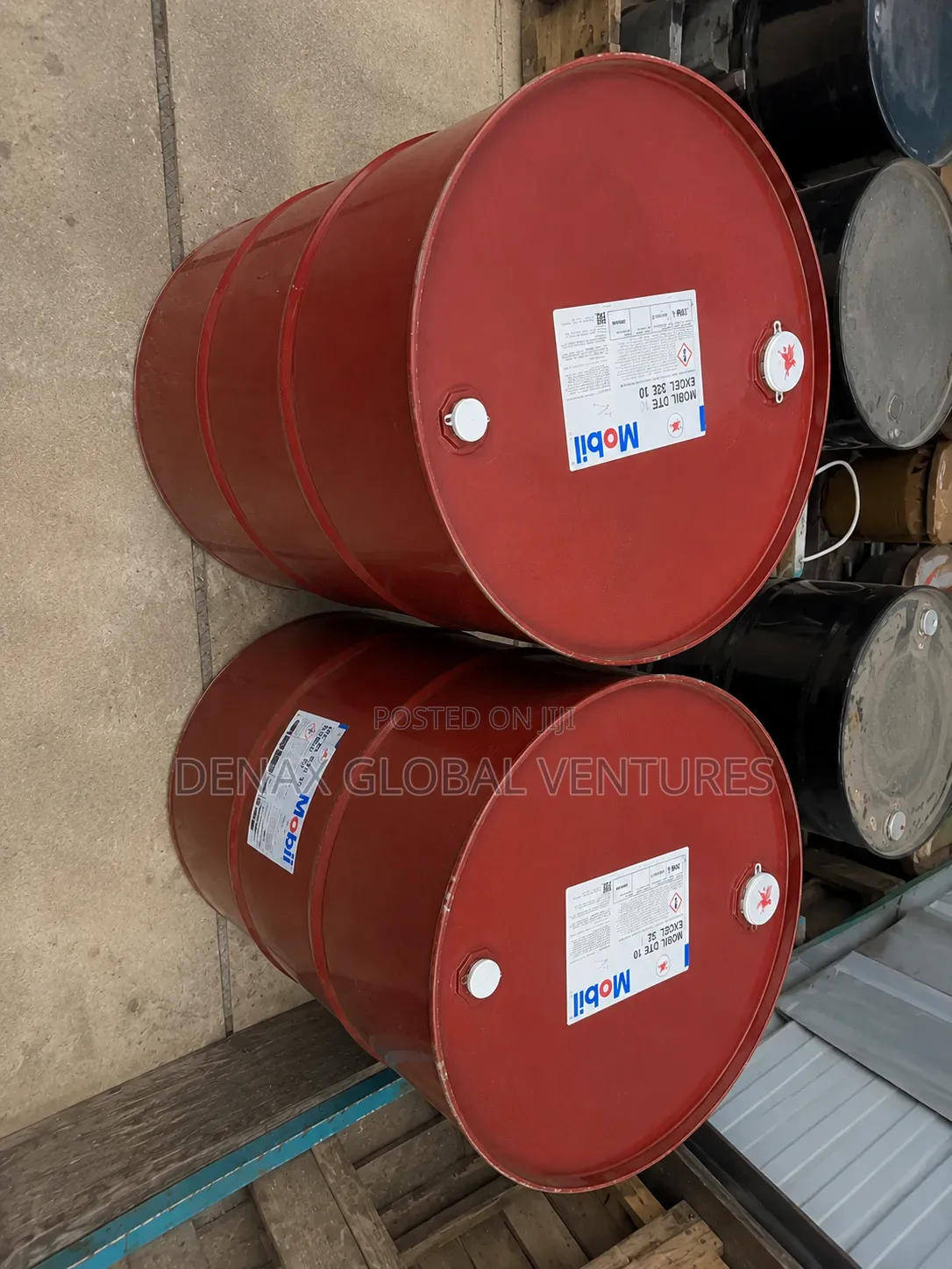 Mobil Dte 10 Excel 32 Hydraulic Oil 208l Drum