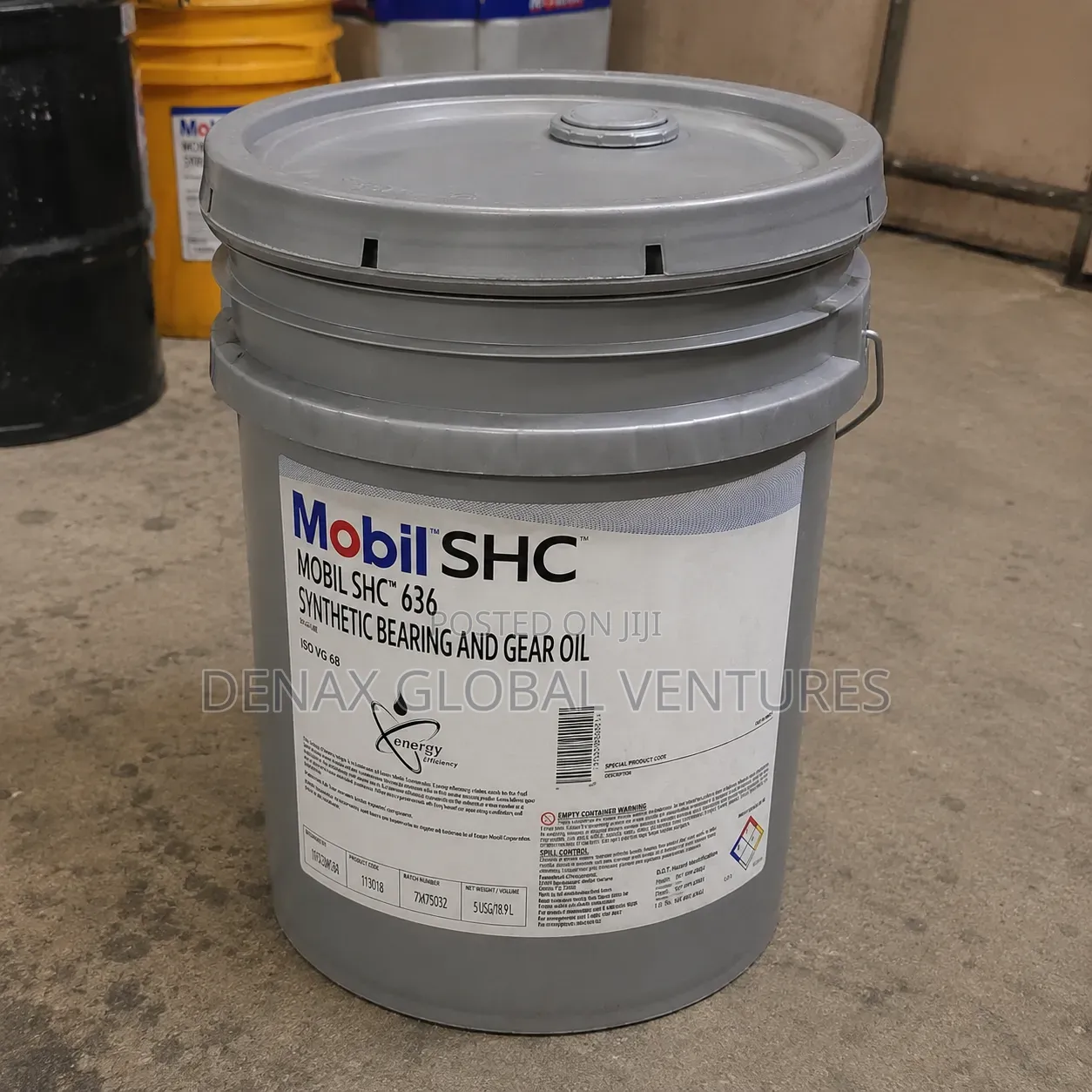 Mobil SHC 636 Synthetic Bearing and Gear Oil