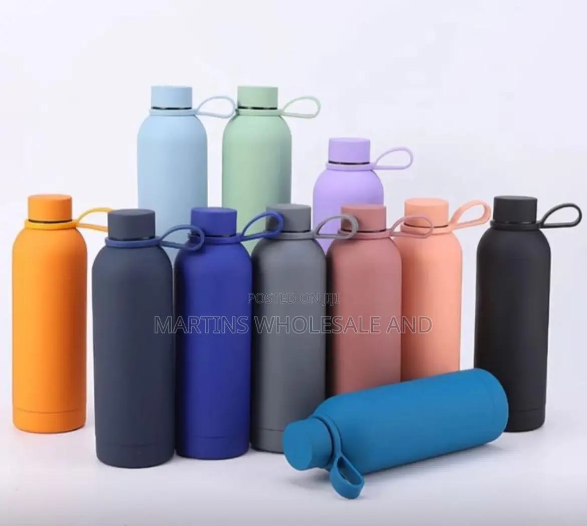 Double-Walled, Vacuum-Insulated Stainless Steel Water Bottles