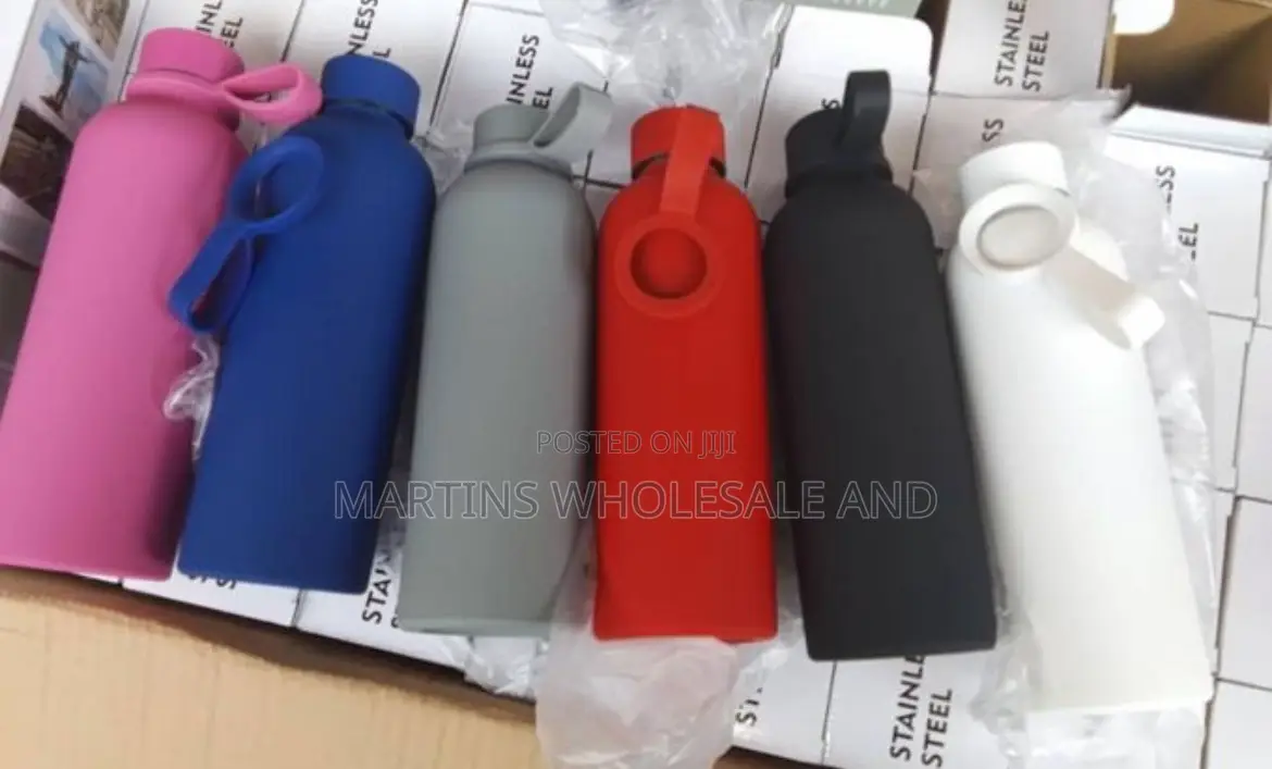Double-Walled, Vacuum-Insulated Stainless Steel Water Bottles