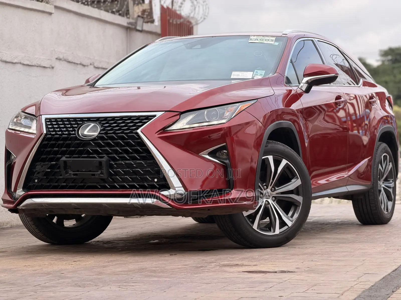 Lexus RX 350 AWD 2018 Red