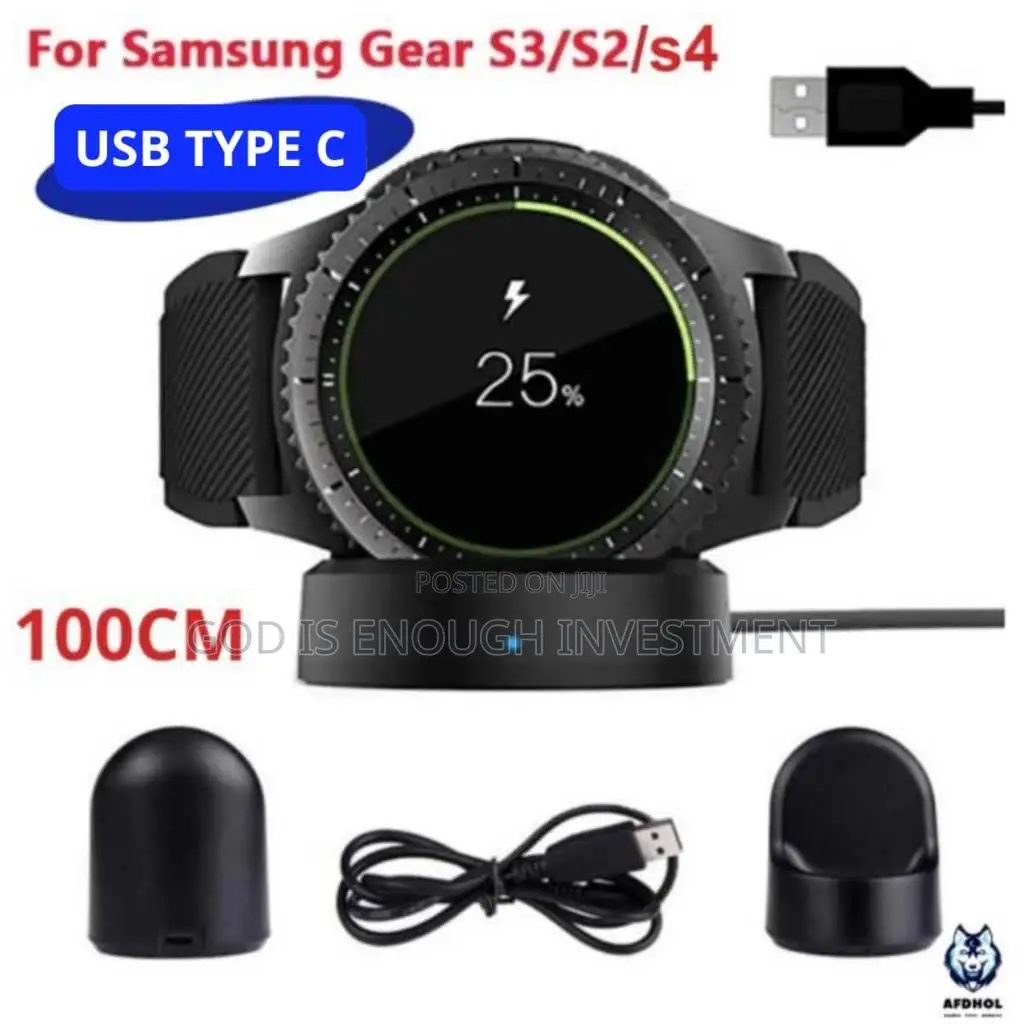 Samsung Gear S2/S3/S4 Smart Watch Dock Charger (Usb Type-C Cable)