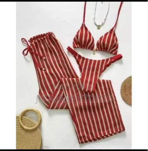 Luxury 3in1 Beach Set. Available in Colours. Sizes S M L Xl