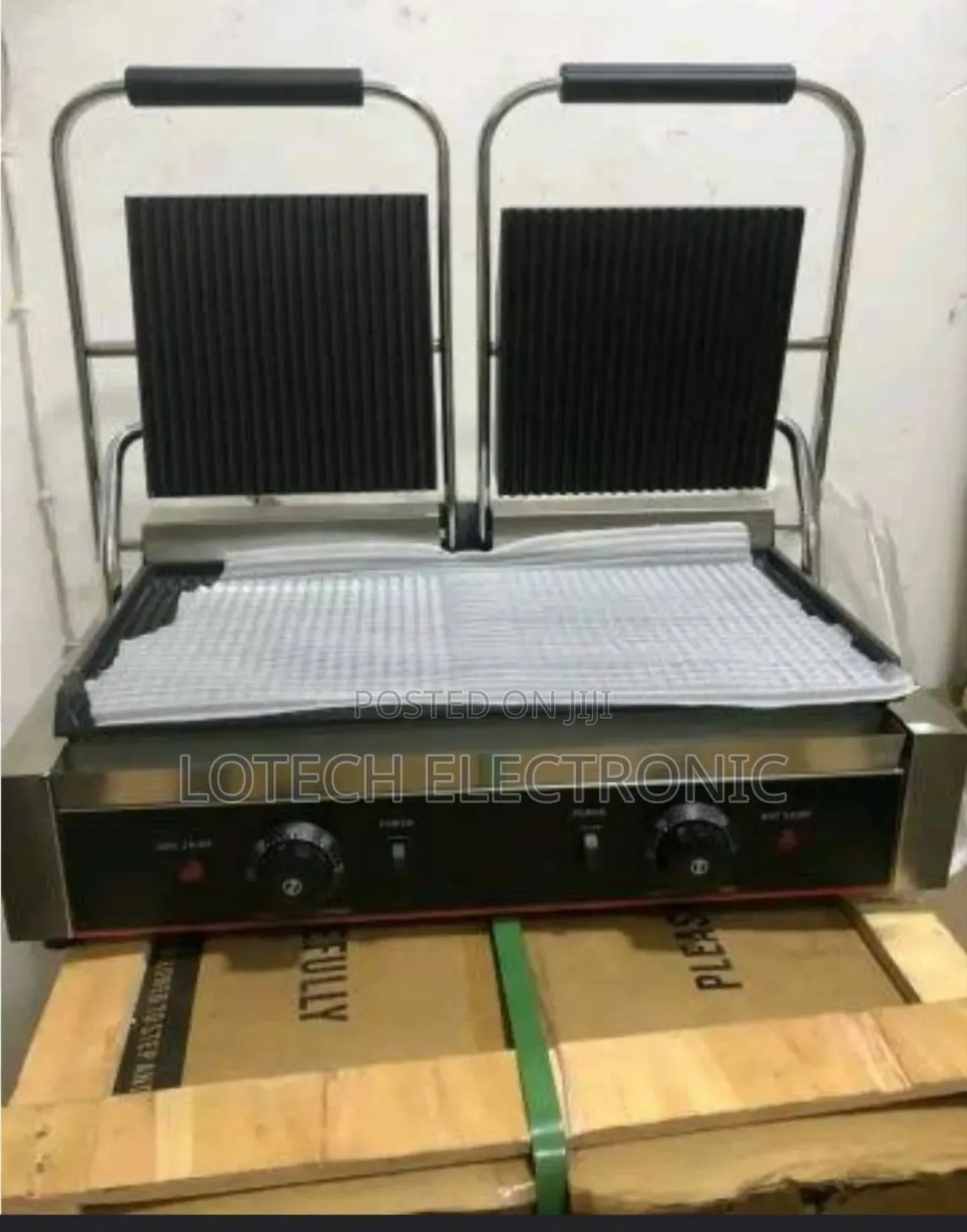 Heavy-Duty Commercial Double Shawarma Toaster – Fast Heating,