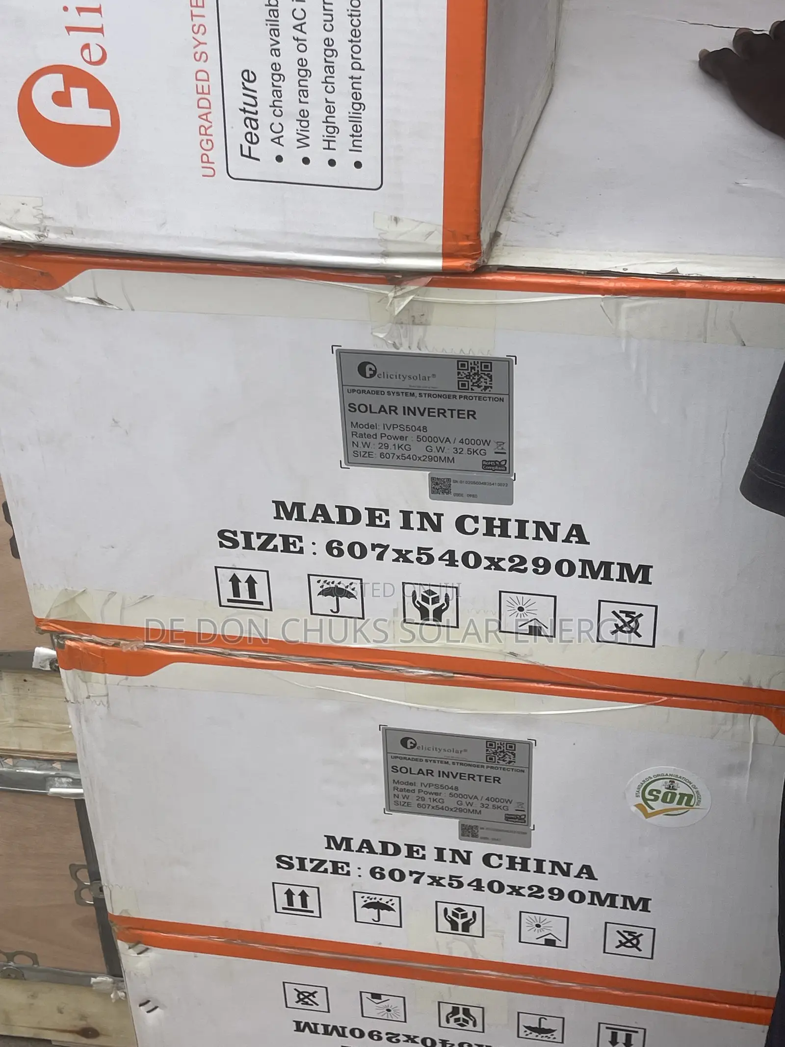 7.5kva 48v Ivpm Felicity Hybrid Inverter