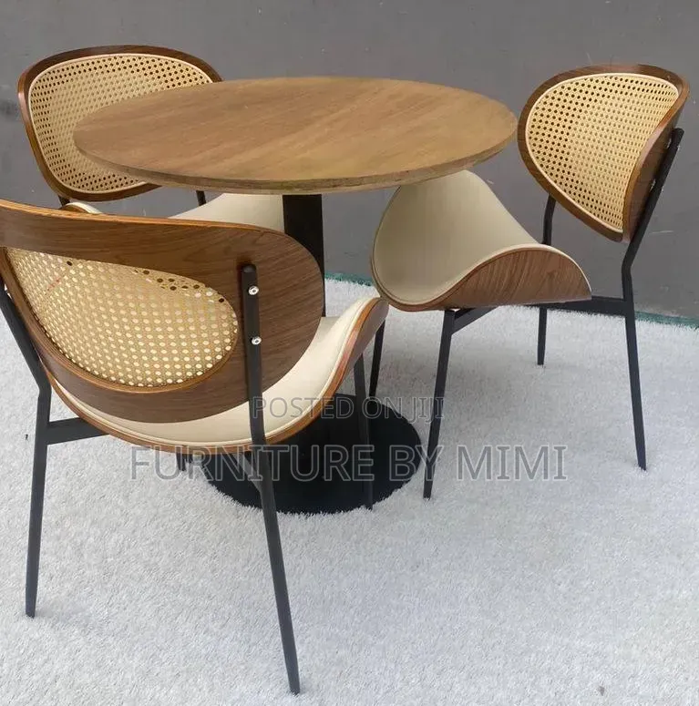 Premium 3-Seater Mid-Century Modern Café / Dining Set.