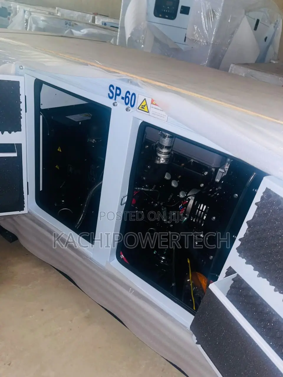 Brand New 60kva Parkins Soundproof Generator
