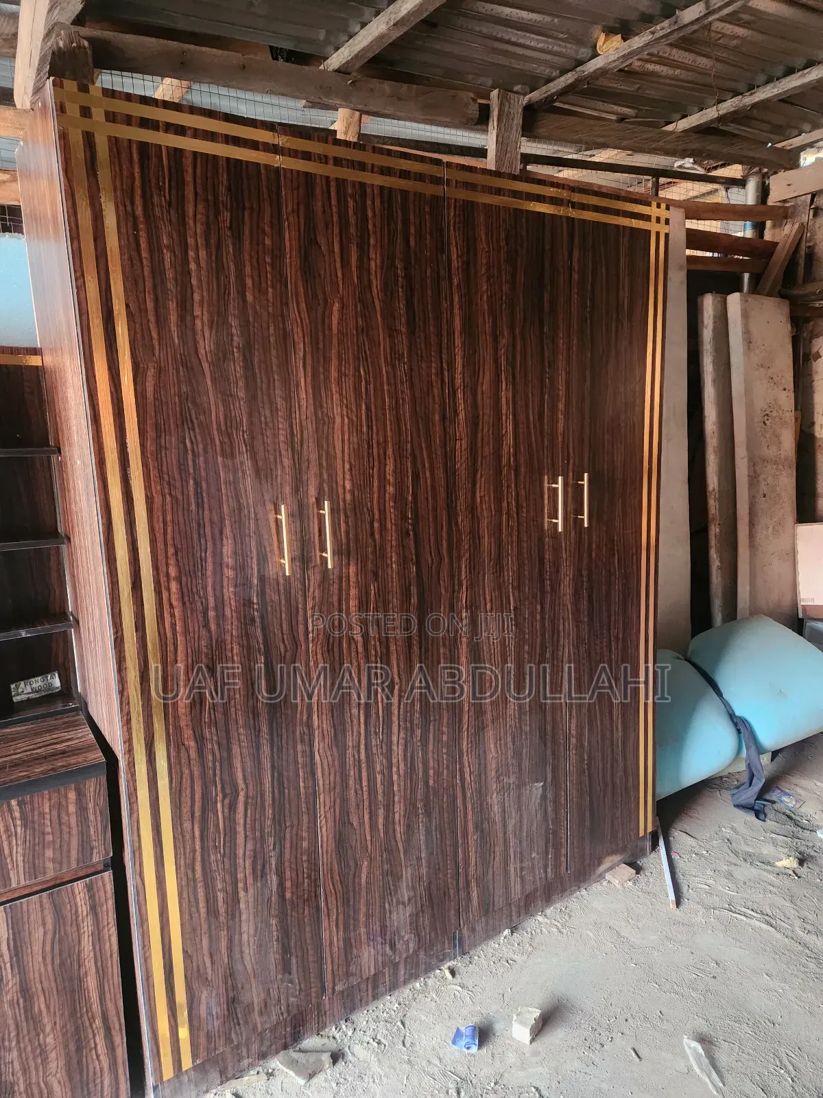4 Doors Woodrope With Drissing Mirror