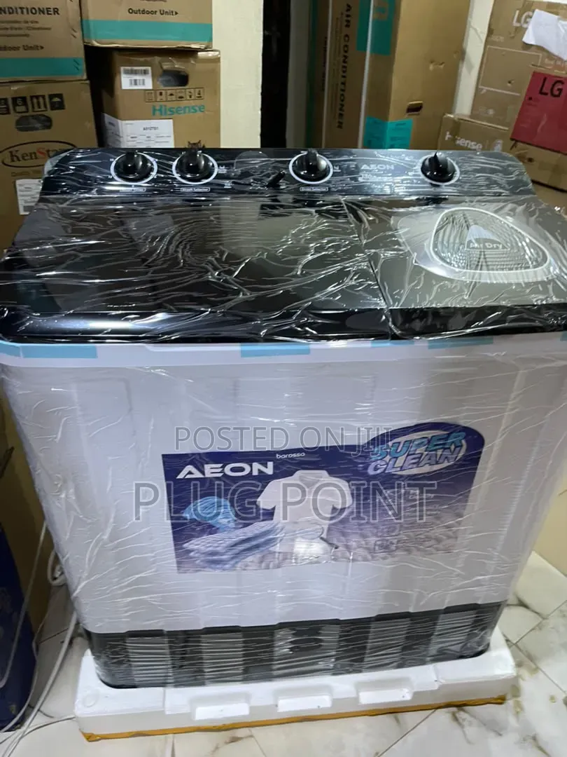 Aeon 13kg Manual Top Load Twin-Tub Wash and Spin Washing Machine