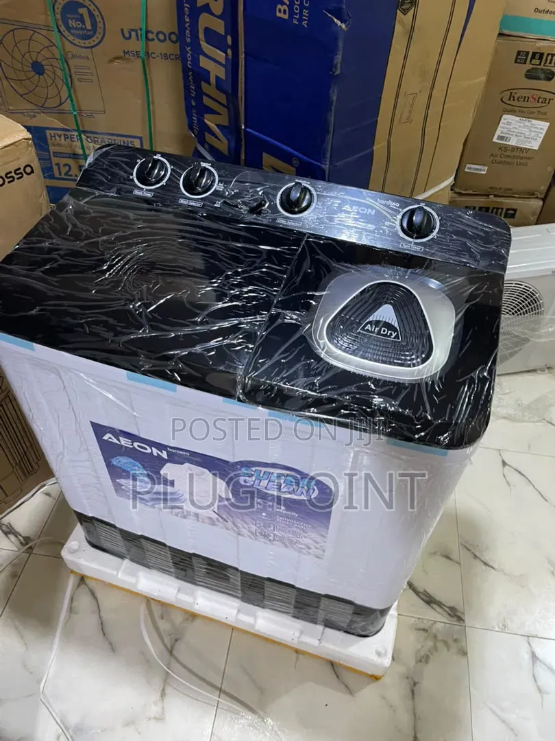 Aeon 13kg Manual Top Load Twin-Tub Wash and Spin Washing Machine