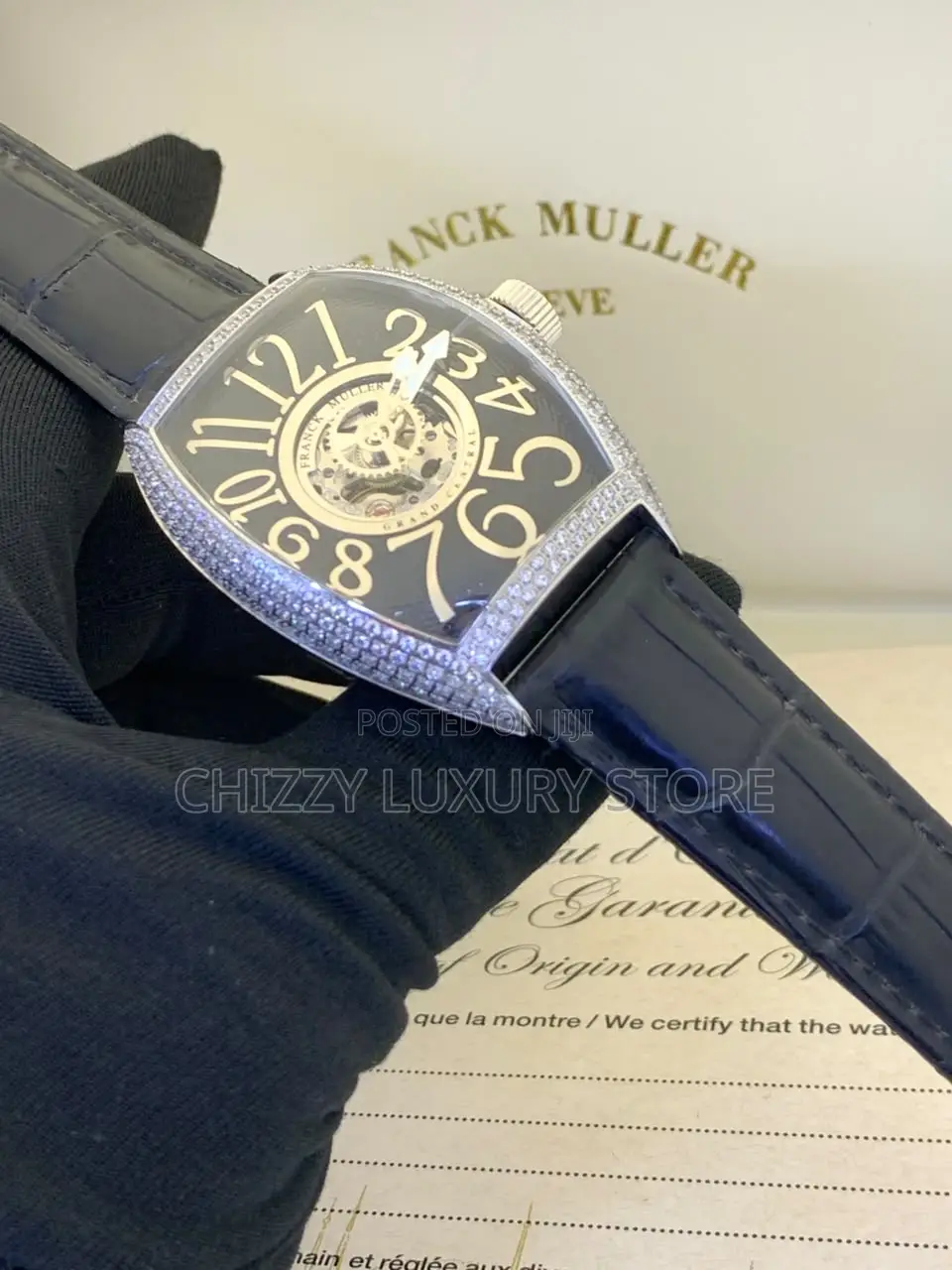 Franck Muller Quality Luxury Men Automatic Engine Wristwatch