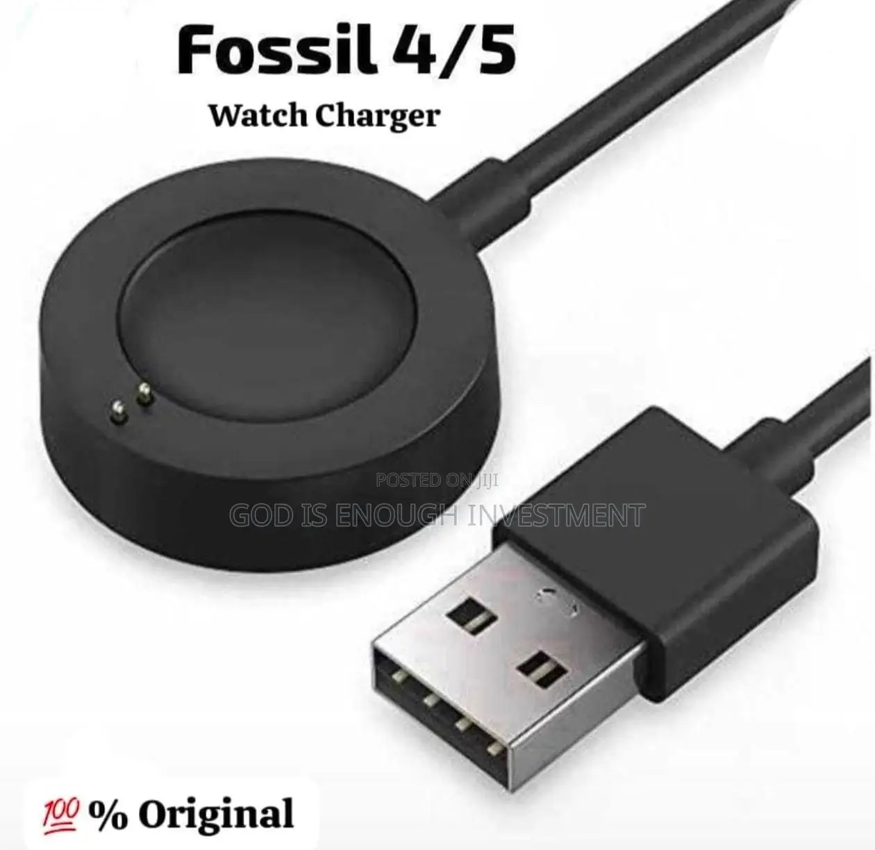 Fossil Gen 4/5/6 Smart Watch Charger (Usb)