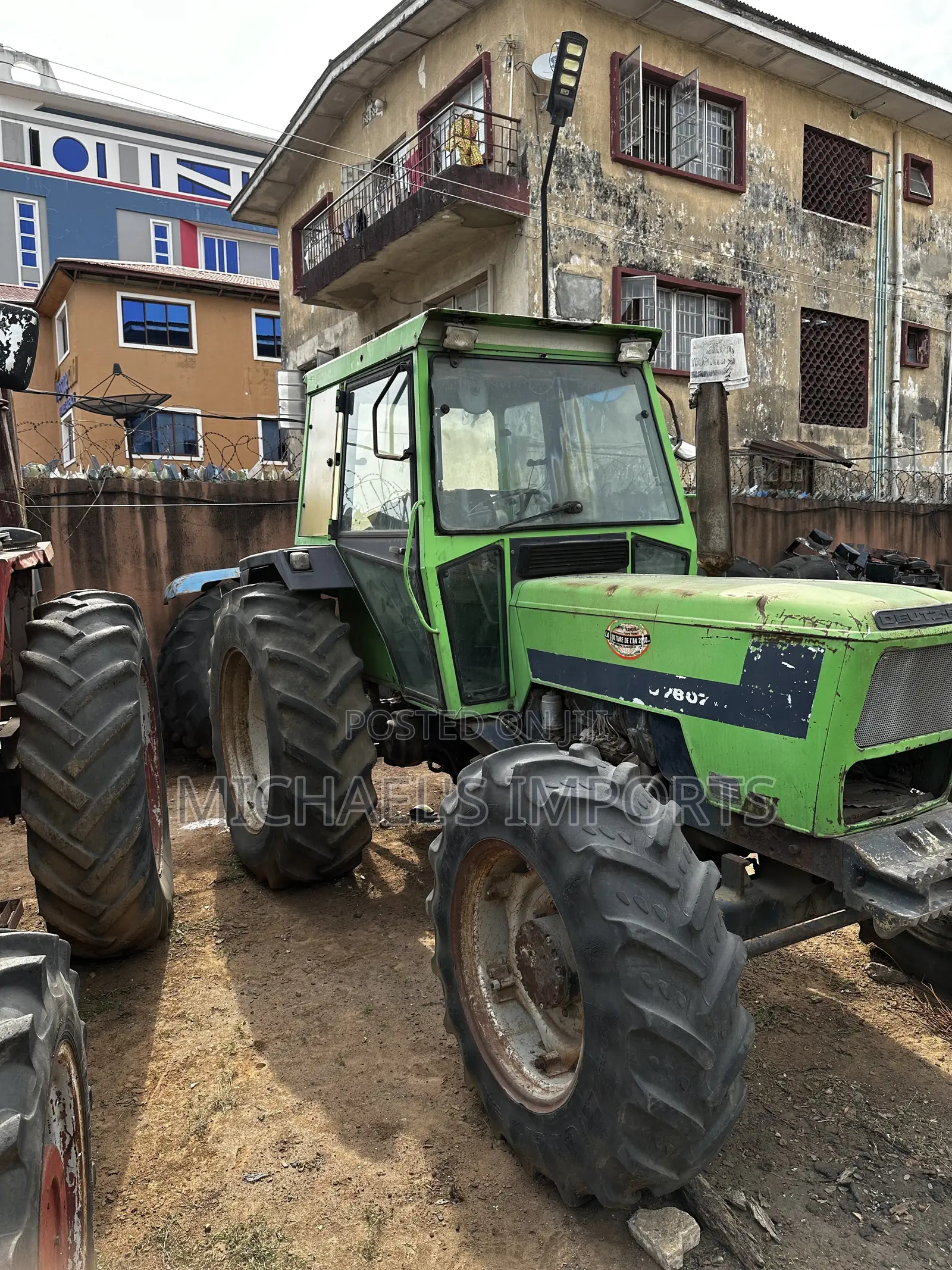 Foreign Used Deutz-Fahr Dx Series 4x4 Agricultural Tractor