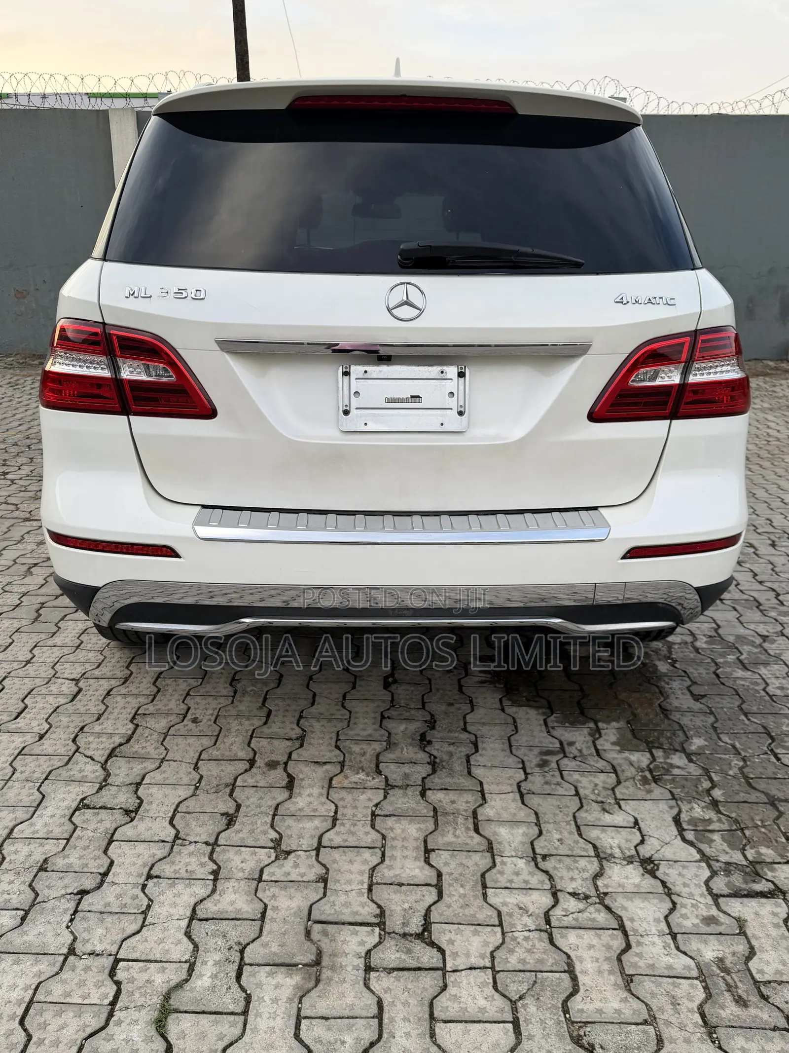 Mercedes-Benz M Class ML 350 4Matic 2012 White