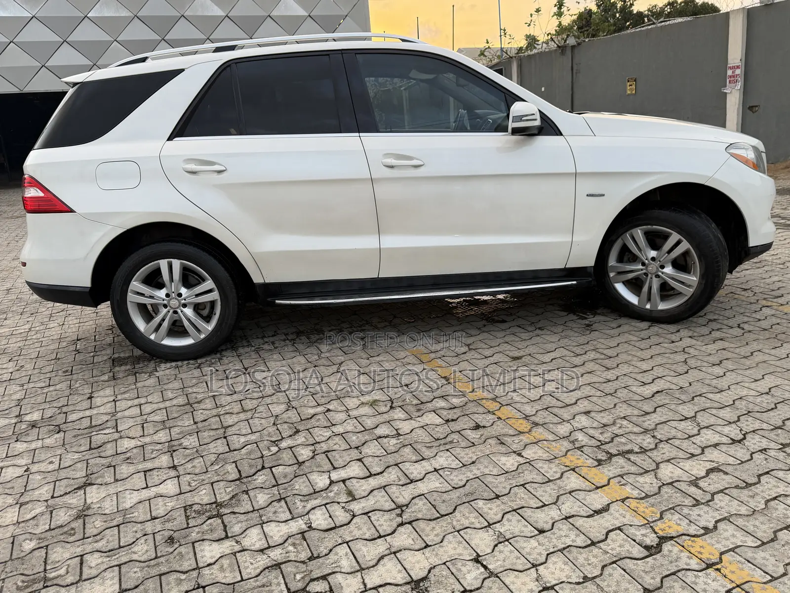 Mercedes-Benz M Class ML 350 4Matic 2012 White