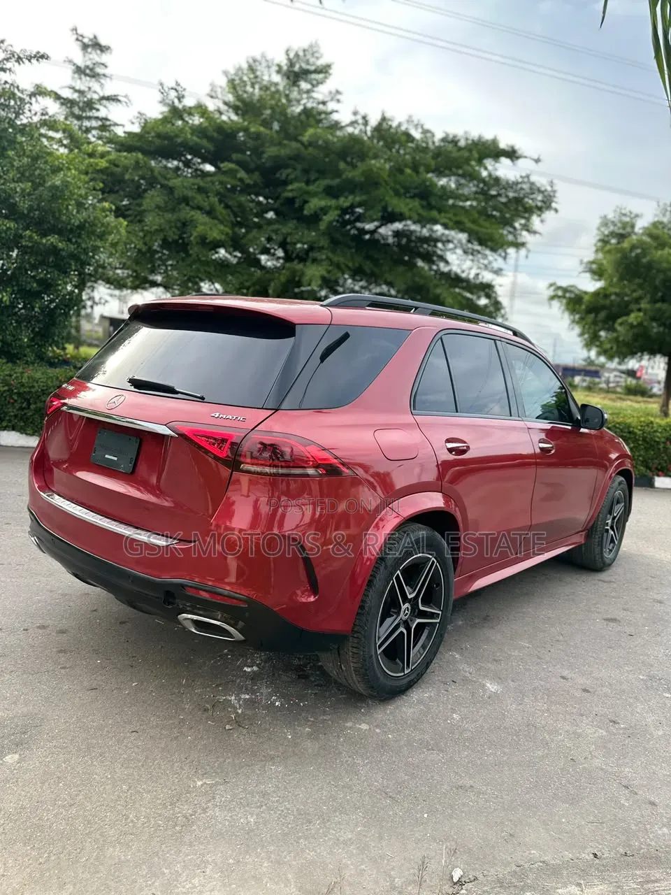 Mercedes-Benz GLE-Class 2020 Red