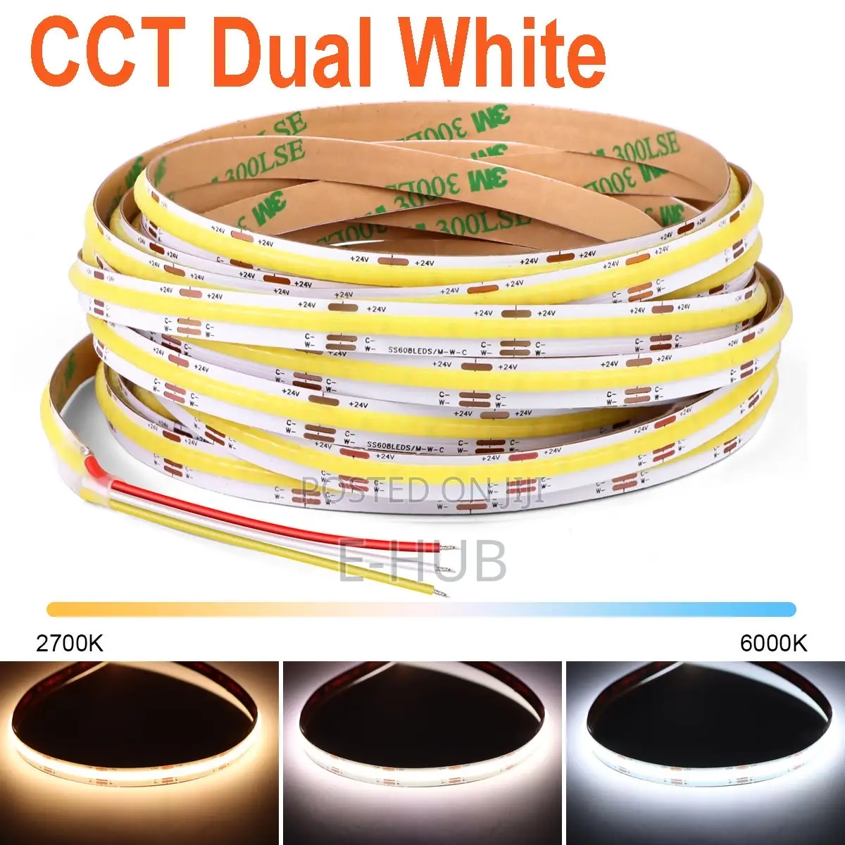 Dc24v Cob Tape Light