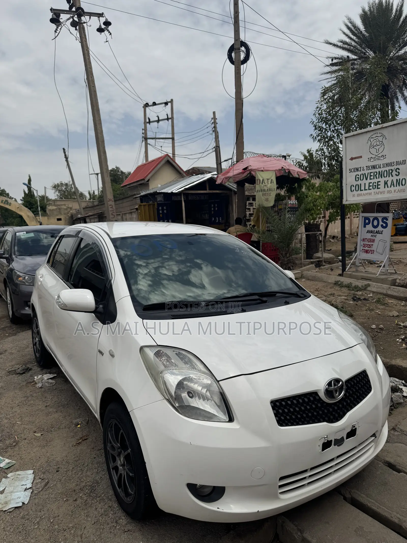 Toyota Yaris 2008 White
