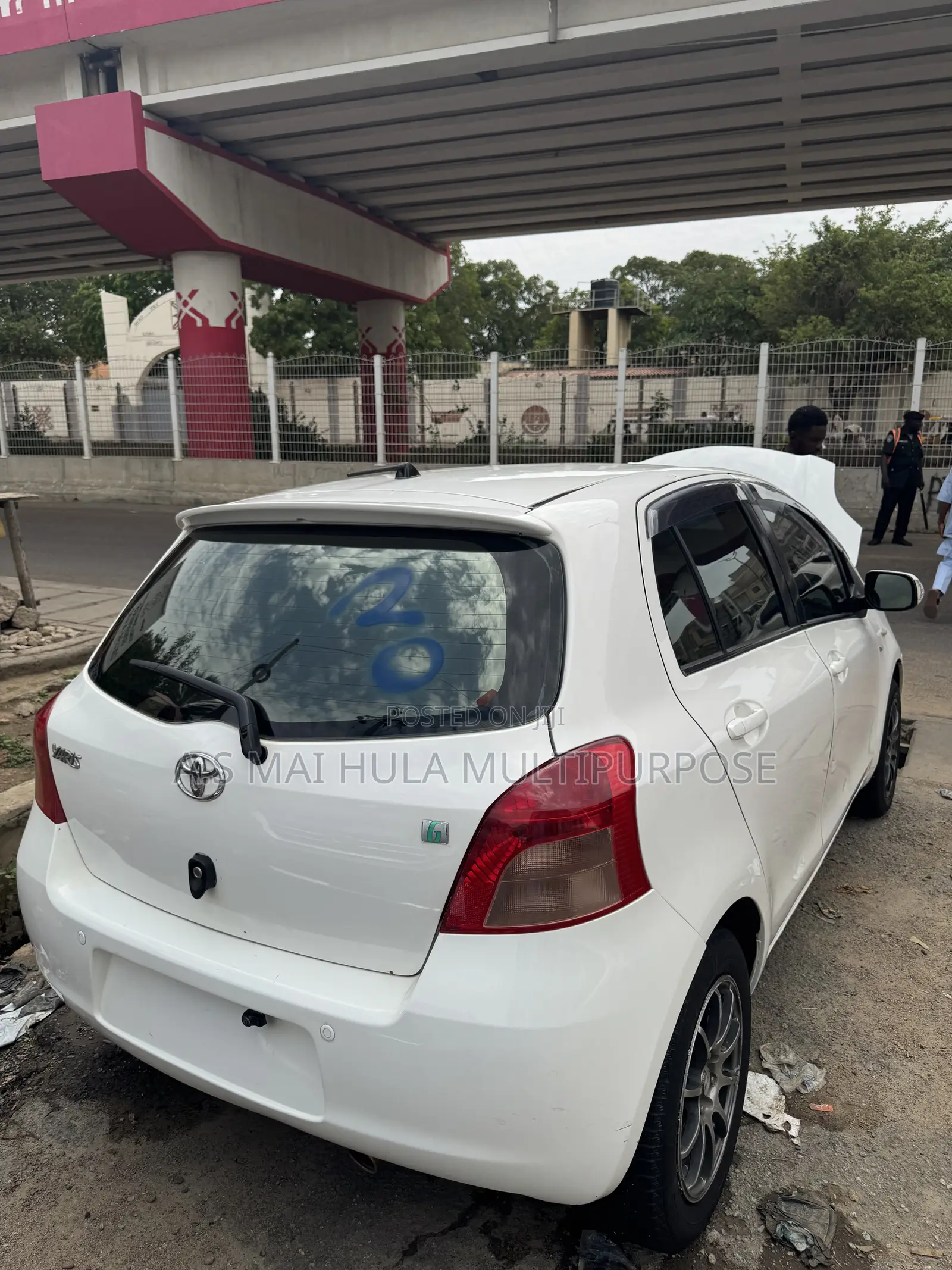 Toyota Yaris 2008 White