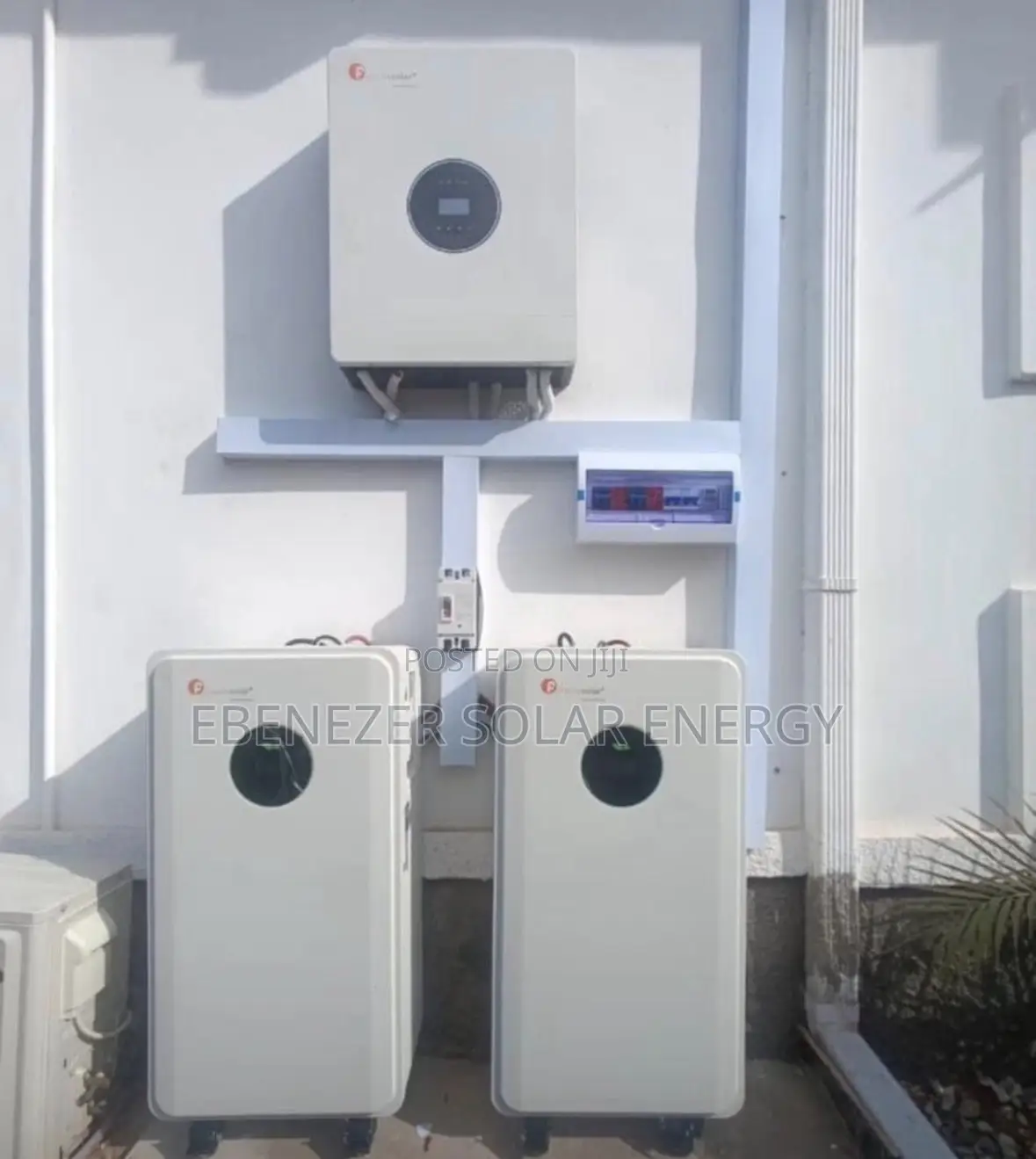 2pics 15kwh Lithium Batteries/ 12kva Inverter/ 24pics 600w Full Setup