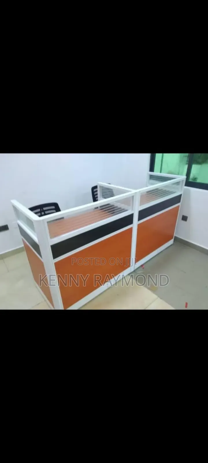2 in 1 Straight Workstation Table With