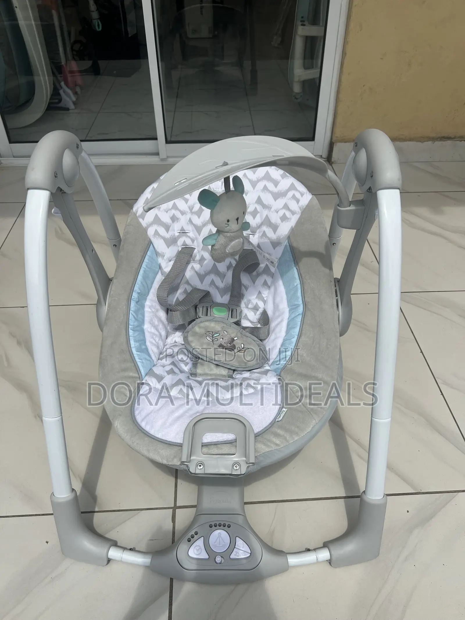 Imported Solid Ingenuity Musical Baby Swing