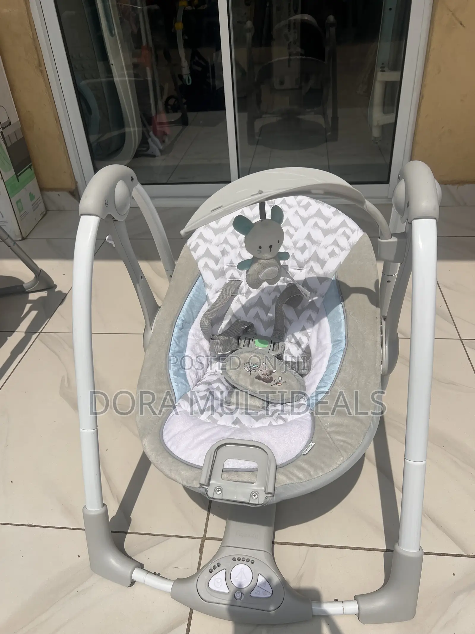 Imported Solid Ingenuity Musical Baby Swing