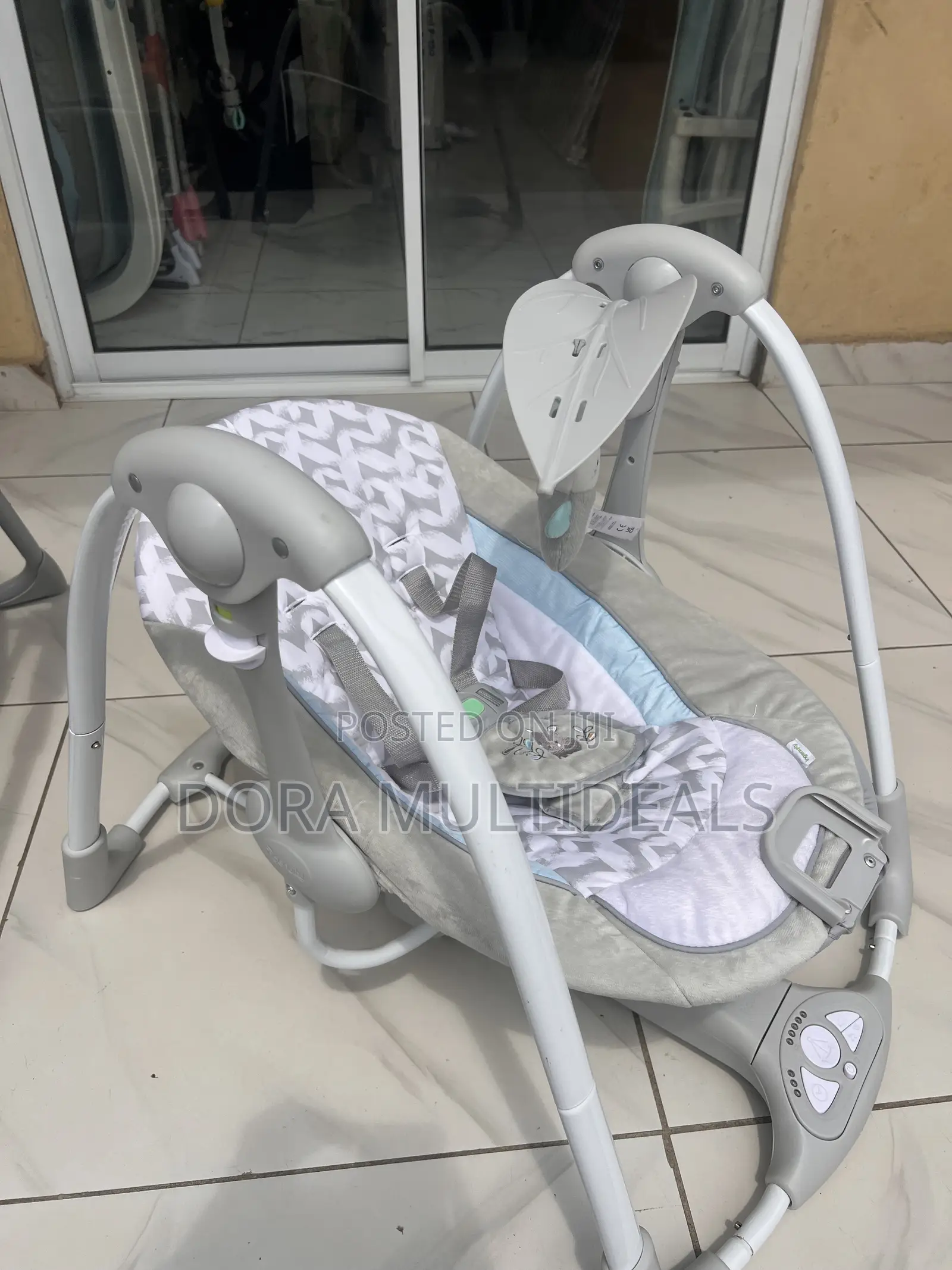 Imported Solid Ingenuity Musical Baby Swing