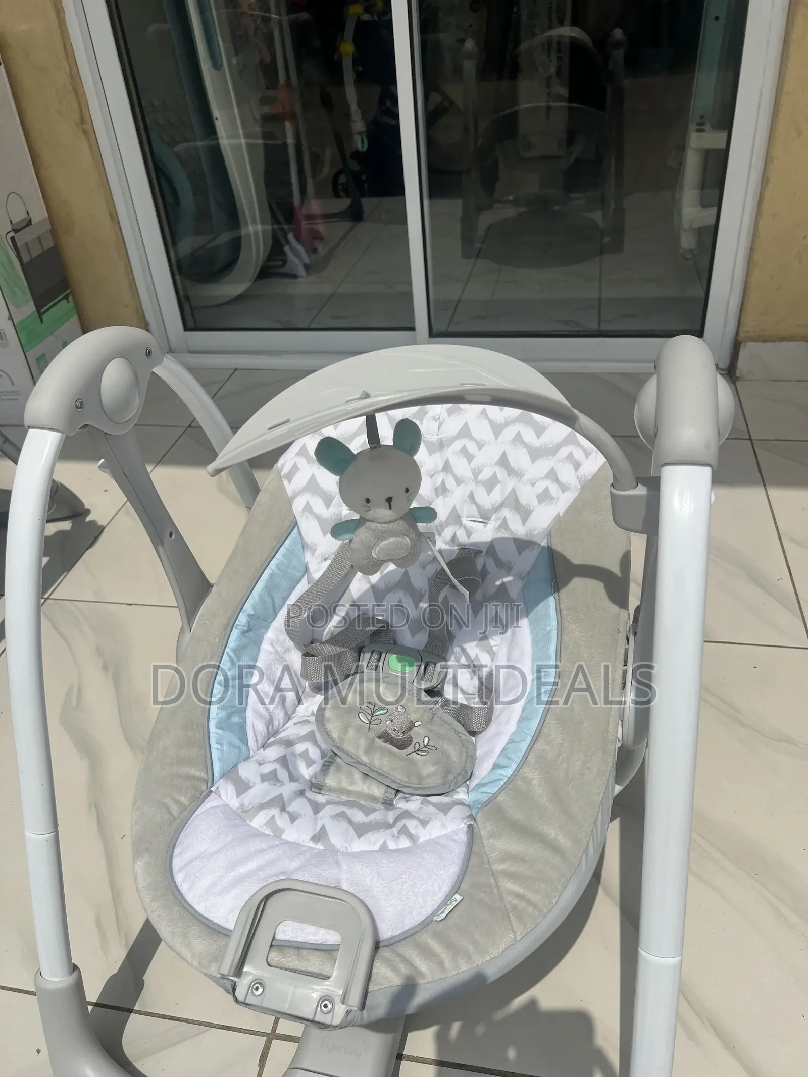 Imported Solid Ingenuity Musical Baby Swing