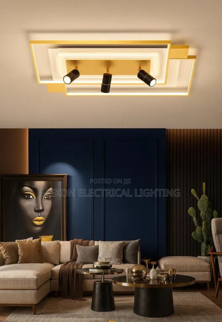 Massive Flush Led Chandelier