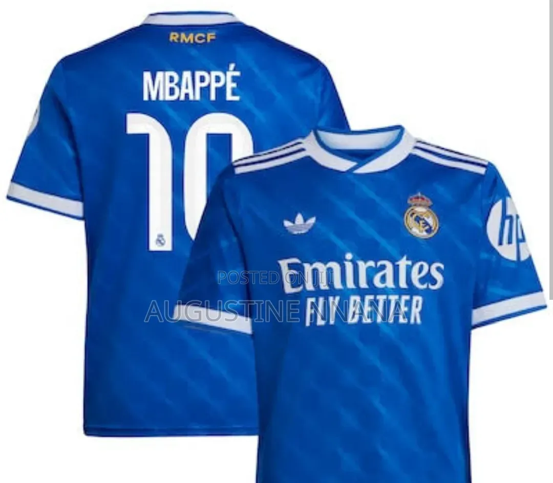 Real Madrid Football Jersey – Premium Quality