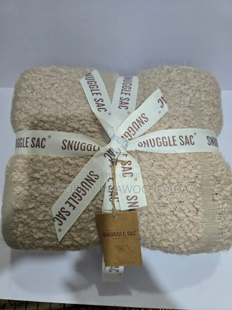 Snuggle Sac Throw 50 by 60