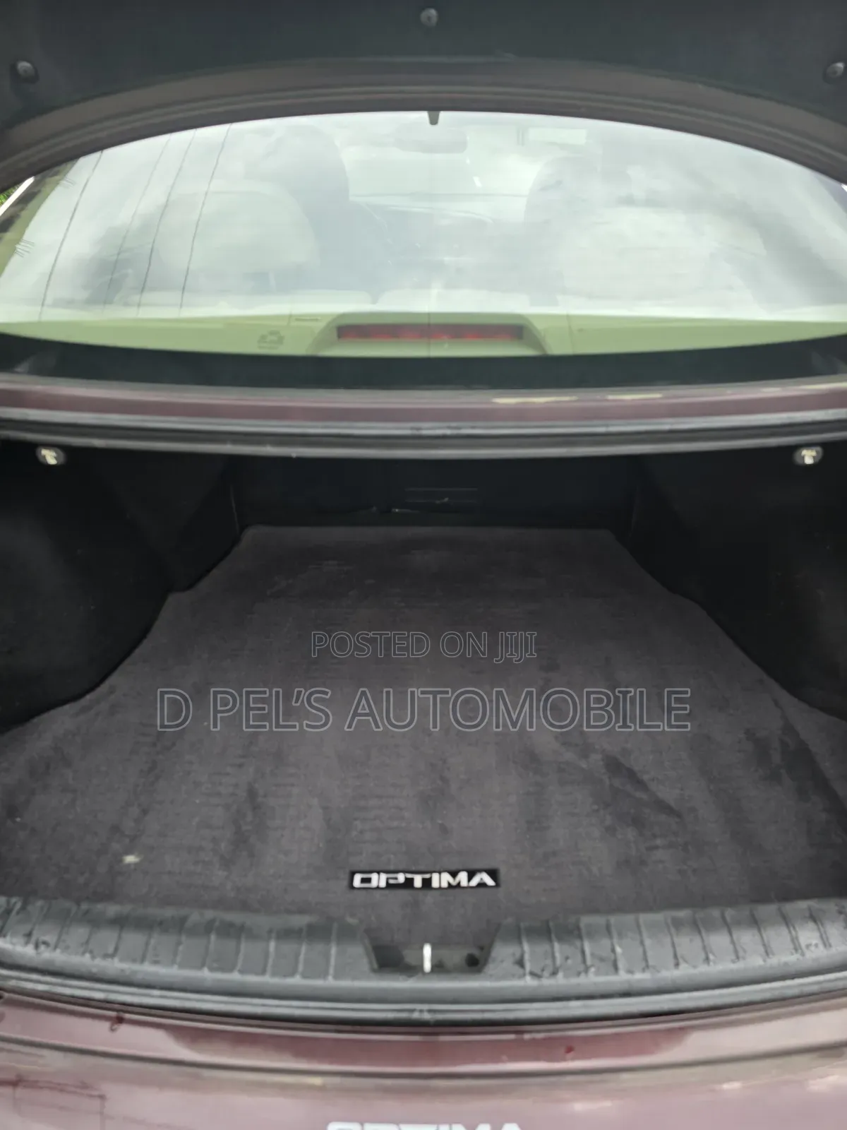 Kia Optima 2012 Burgundy