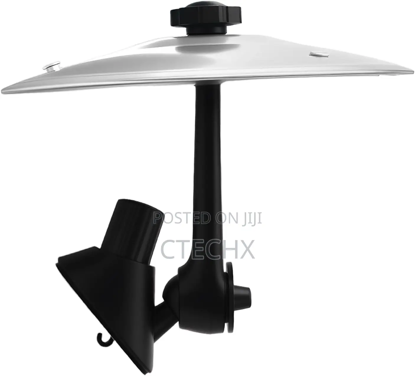 Car Drum Air Vent Car Crash Cymbal 360° Rotating Mini Drum Cymbal