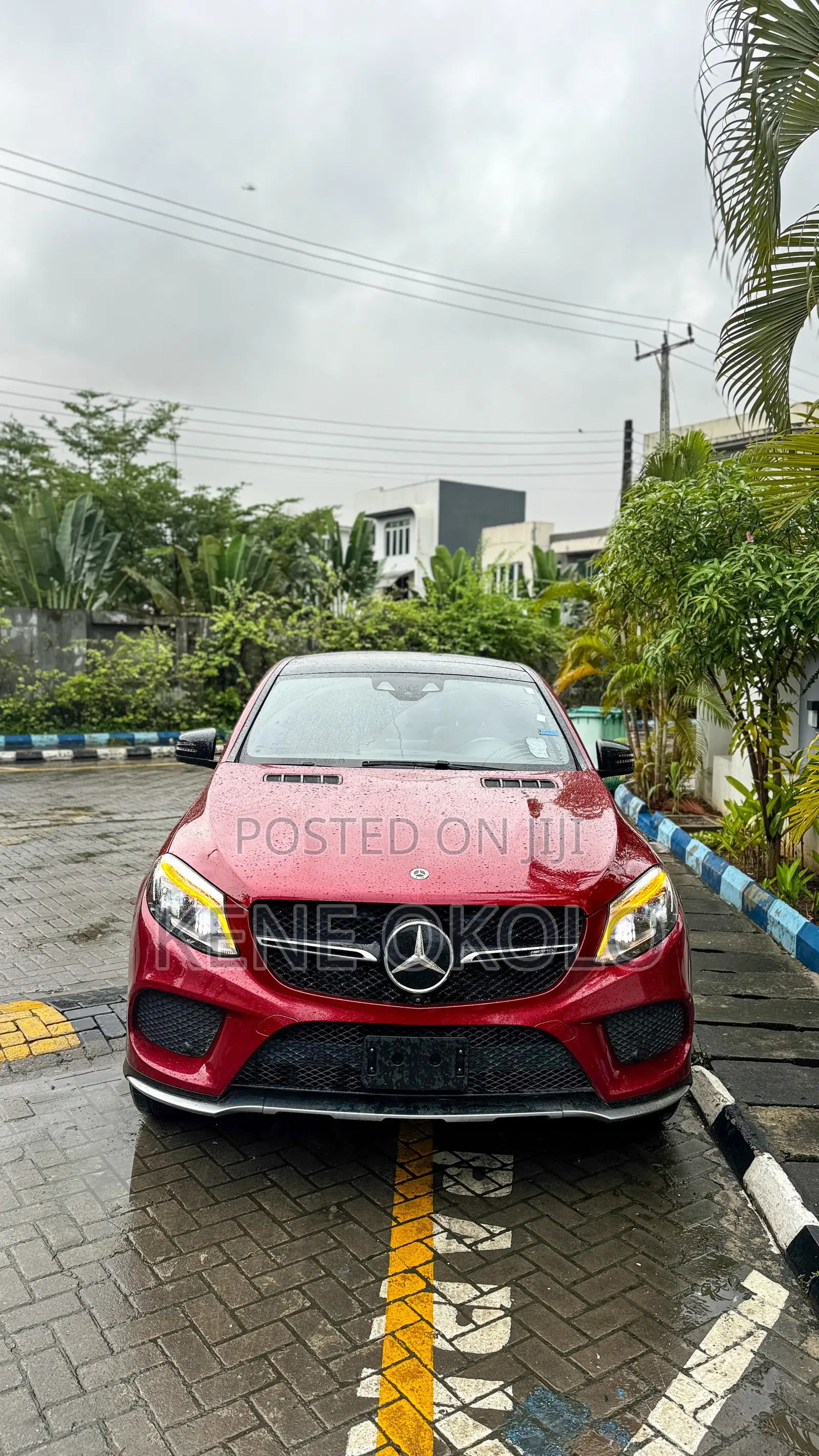 Mercedes-Benz GLE-Class AMG GLE 43 4MATIC 2018 Red