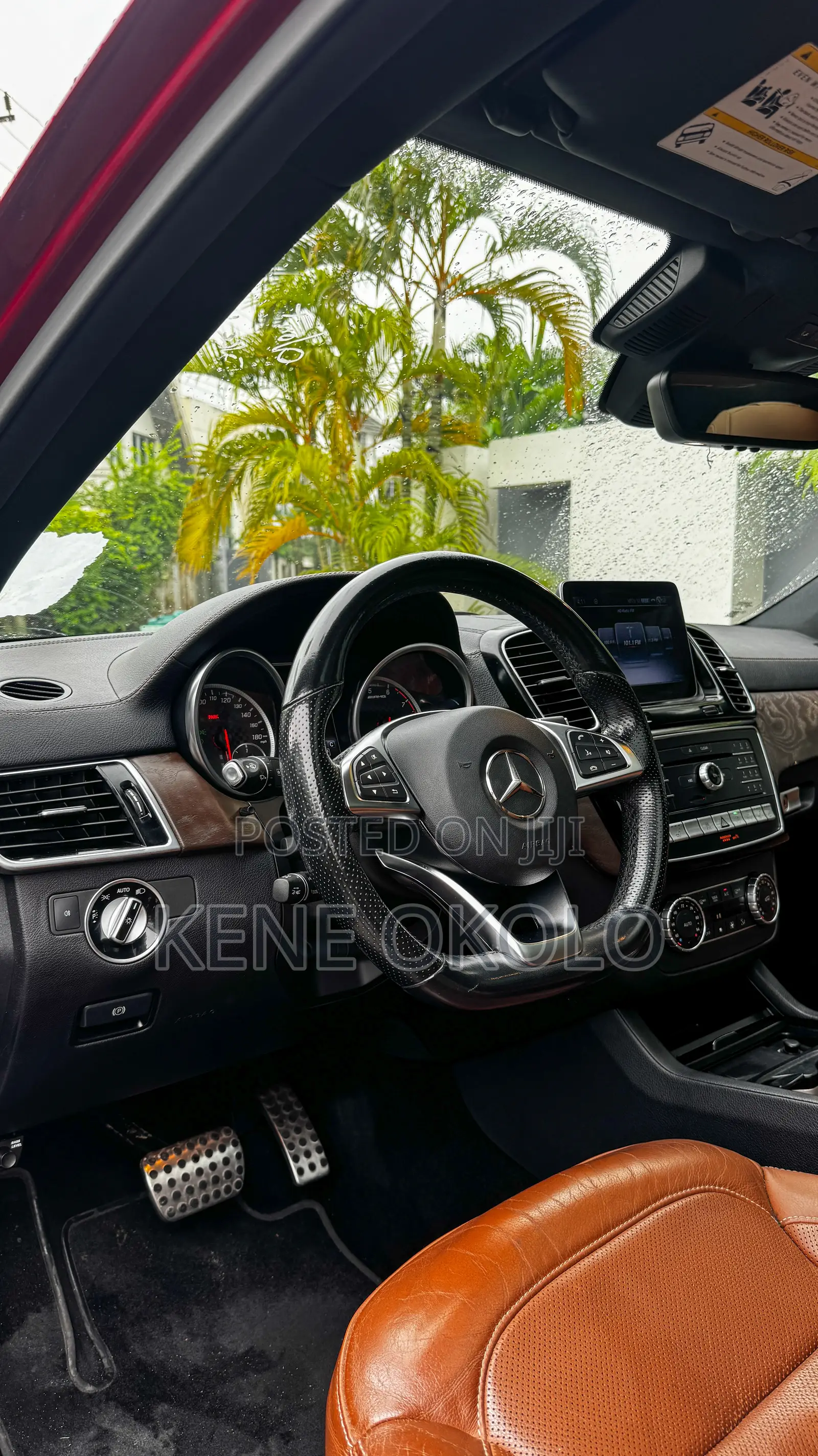 Mercedes-Benz GLE-Class AMG GLE 43 4MATIC 2018 Red