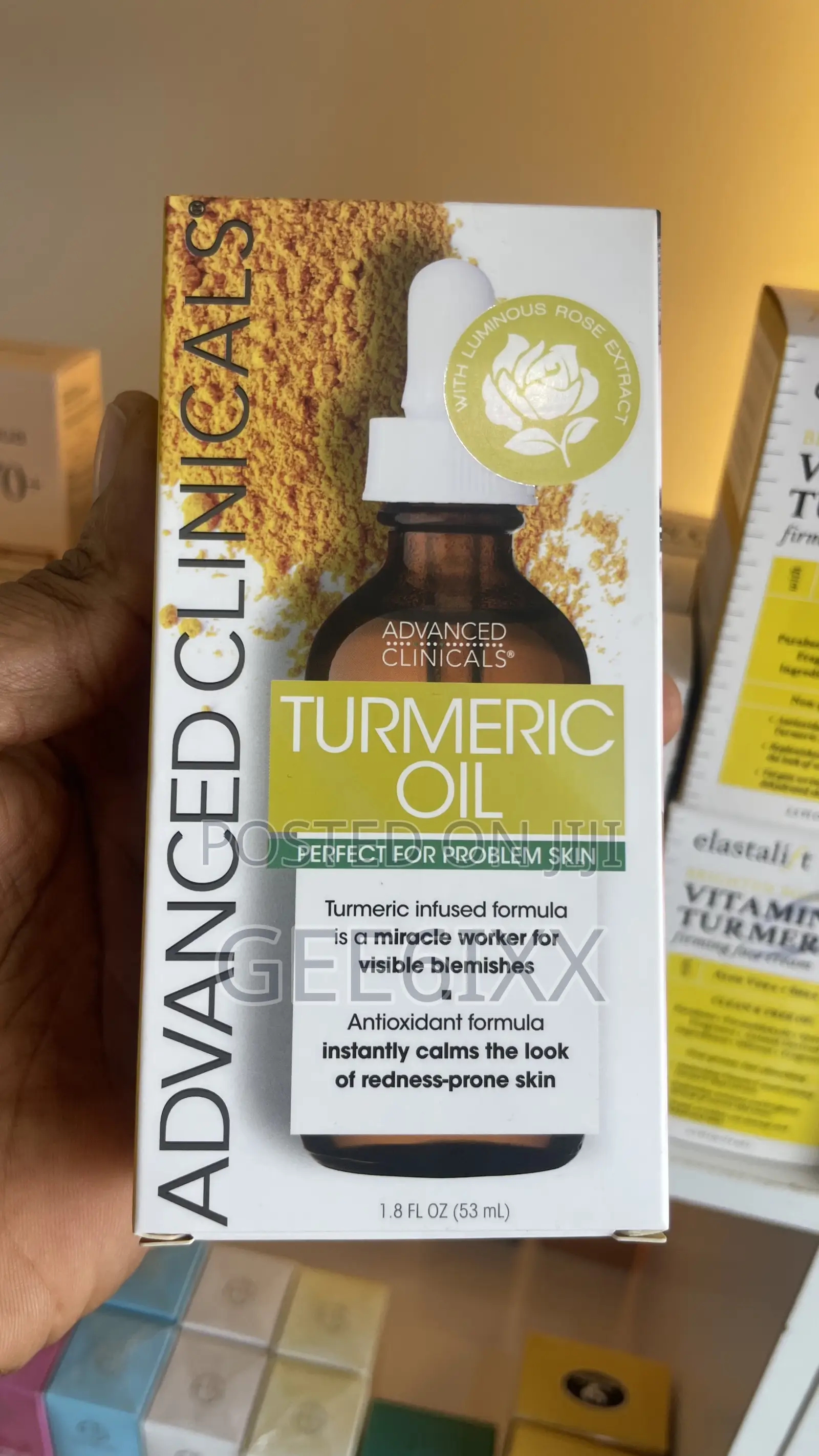 Advanced Clinicals Serum Set Turmeric Glycolic Peptide Collagen Vit C