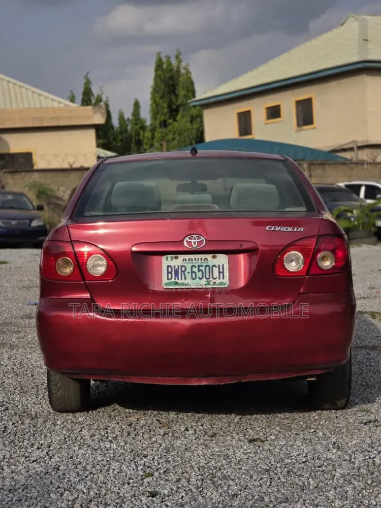 Toyota Corolla LE 2007 Red